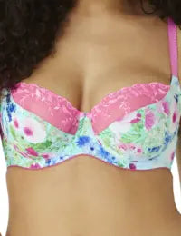 Kira Balcony Bra Floral Print by Cleo