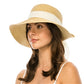 Straw Brimmed Lampshade Hat
