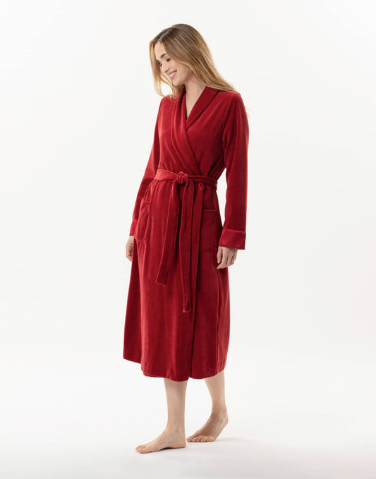 Velvet Dressing Gown