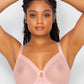 Sheer Mesh Unlined Underwire Bra-42