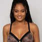 Sheer Mesh Unlined Underwire Bra-42