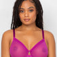 Sheer Mesh Unlined Underwire Bra-42