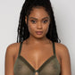 Sheer Mesh Unlined Underwire Bra-42