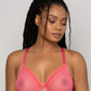 Sheer Mesh Unlined Underwire Bra-42