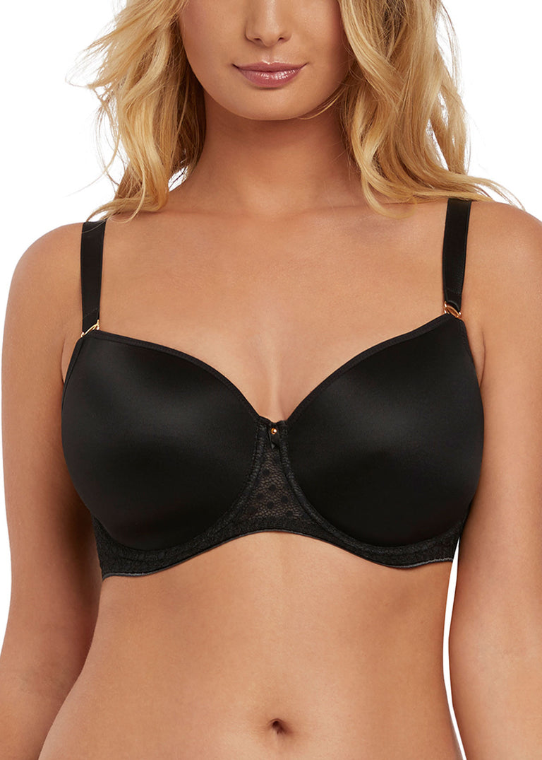 Black Starlight Moulded T-Shirt Bra