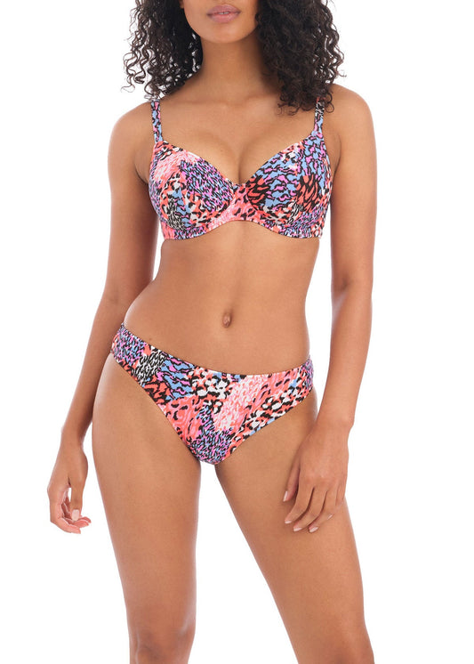 Serengeti Haze Uw Plunge Bikini Top