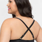 Back Tulip Strappy Lace Push Up