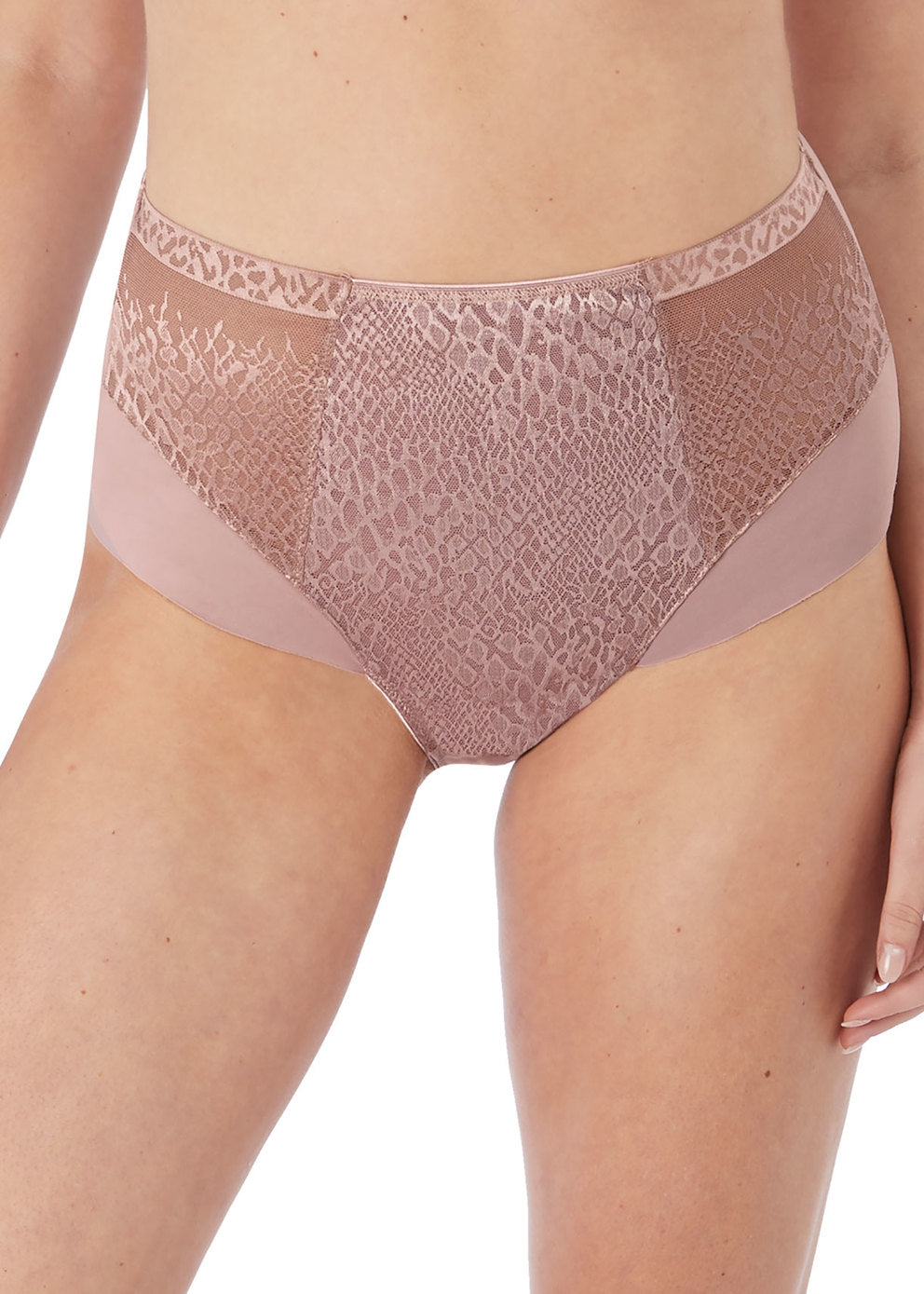 Taupe Envisage High Waist Brief