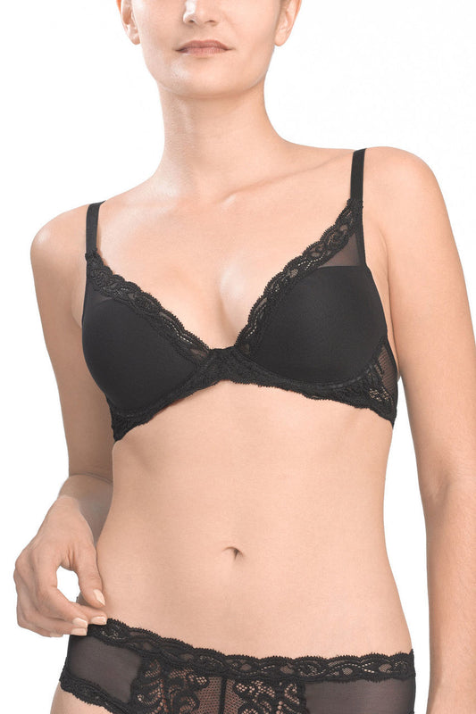 Feathers Contour Plunge Bra - 36